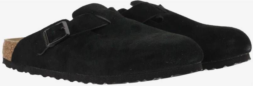 Birkenstock Zwarte Slippers Black Heren