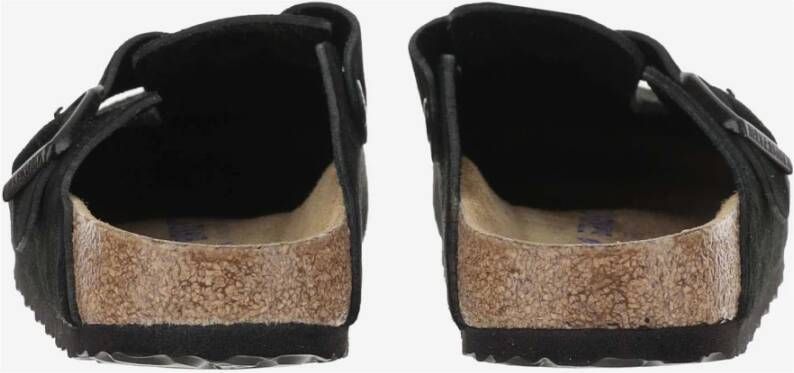 Birkenstock Zwarte Slippers Black Heren