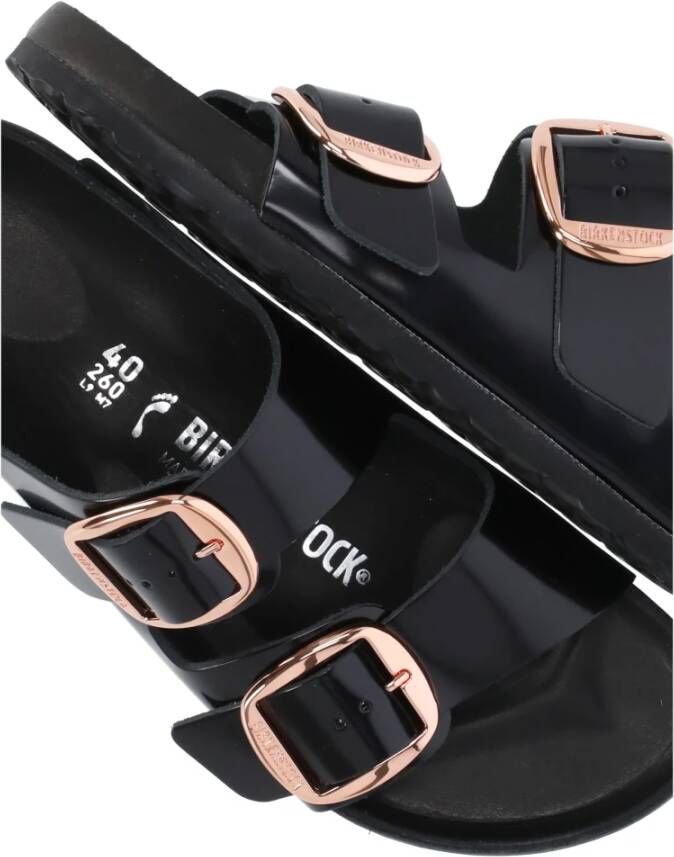 Birkenstock Arizona Big Buckle Sliders Black Dames