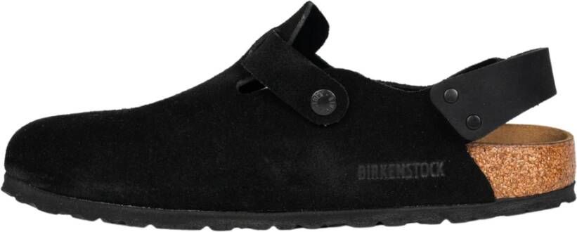 Birkenstock Zwarte Suède Sandalen Tokio Style Black Heren