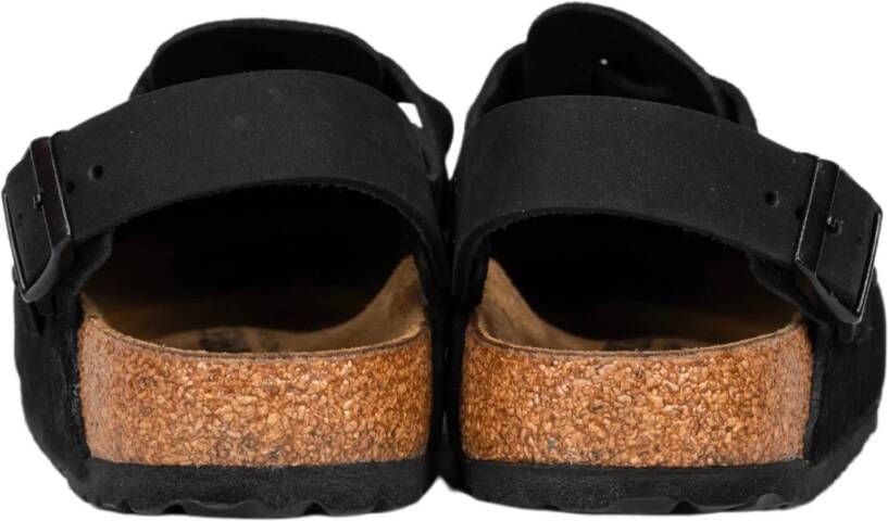 Birkenstock Zwarte Suède Sandalen Tokio Style Black Heren