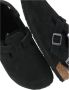 Birkenstock Zwarte Suède Sandalen met Shearling Black Dames - Thumbnail 17