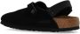 Birkenstock Zwarte Suède Sandalen met Zilveren Beslag Black - Thumbnail 3