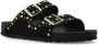 Birkenstock Arizona Rivet Suède Leren Black Dames - Thumbnail 3