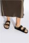 Birkenstock Arizona Rivet Suède Leren Black Dames - Thumbnail 4