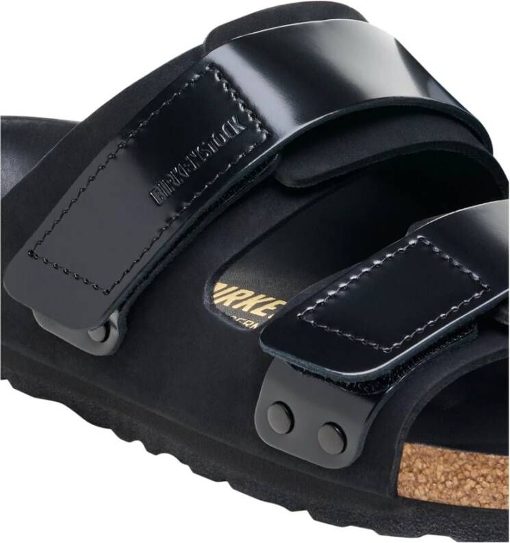 Birkenstock Zwarte UJI Sandalen Black Dames