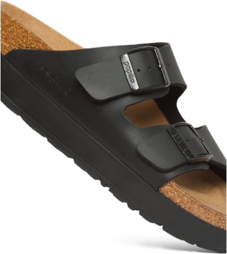 Birkenstock Zwarte Vegan Arizona Sandalen Black Dames