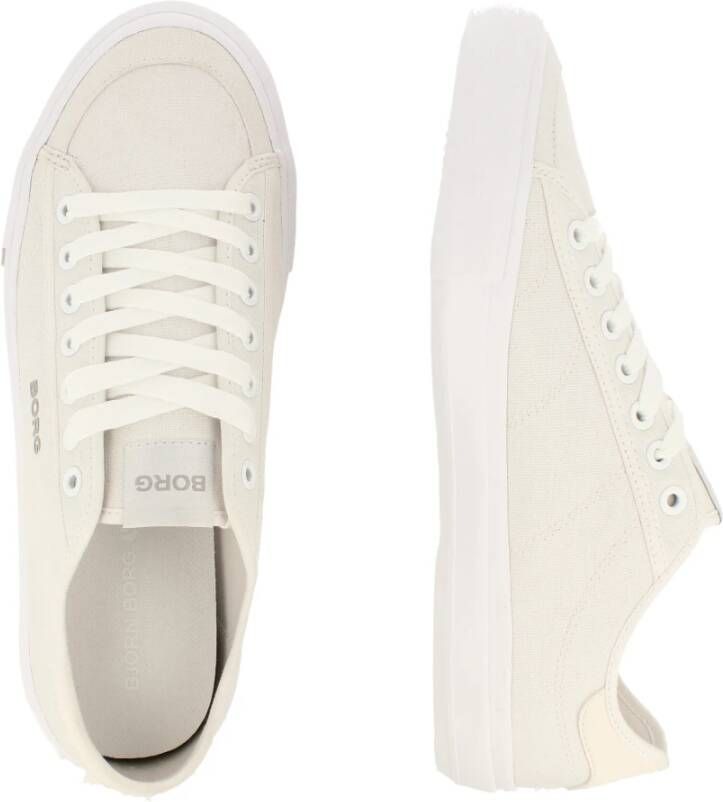 Björn Borg Canvas Lage Sneaker V200 Wit Heren