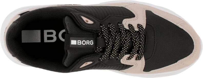 Björn Borg Chunky Low Top Sneaker X400 BLK W Meerkleurig Dames