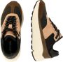 Björn Borg Chunky Runner Sneaker met Gemengde Materialen Brown Dames - Thumbnail 10