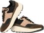 Björn Borg Chunky Runner Sneaker met Gemengde Materialen Brown Dames - Thumbnail 11