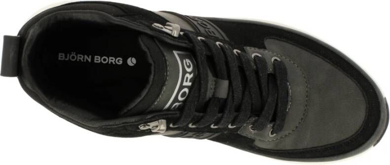 Björn Borg Hoge H100 MID CAS Sneaker Zwart Heren