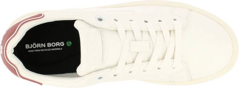 Björn Borg Lage Sneakers met PU Leren Bovenwerk Beige Dames