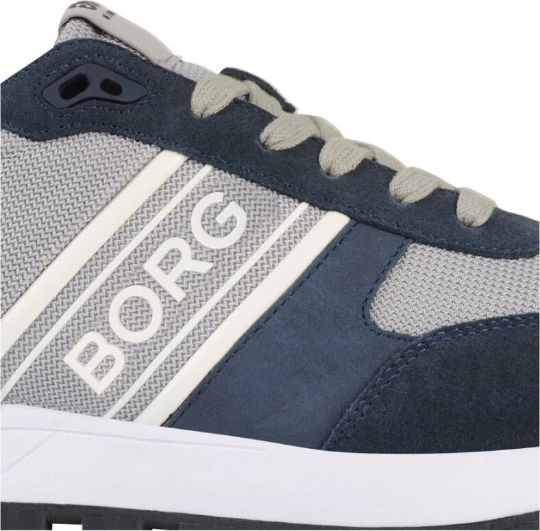 Björn Borg Navy Blauwe Stijlvolle Sneakers