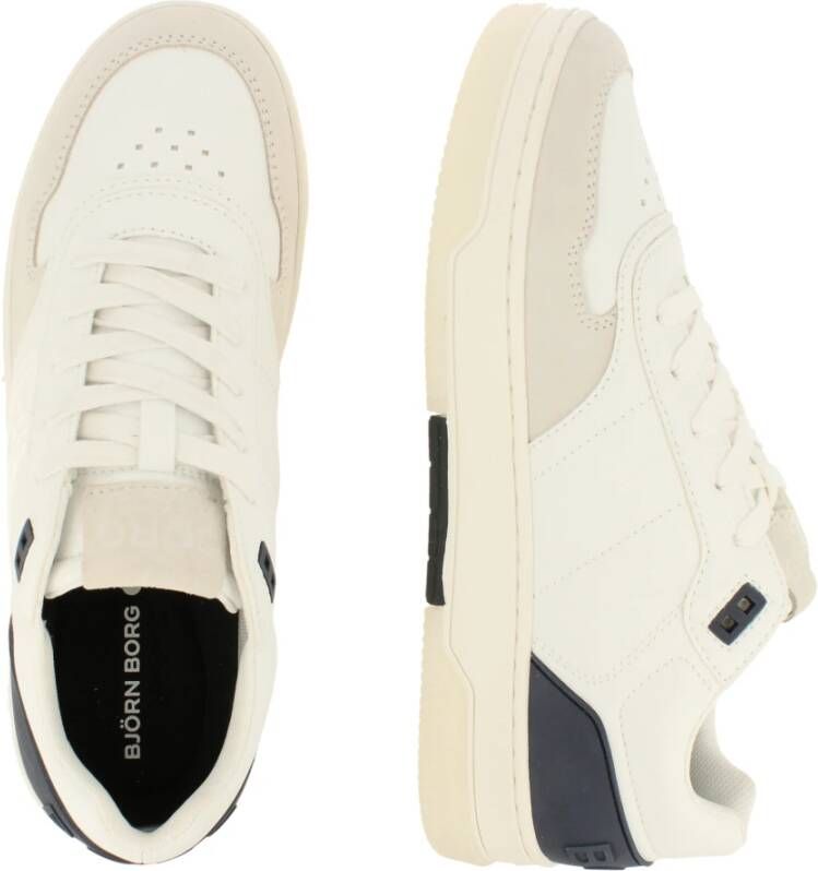 Björn Borg T2300 CTR Tennis Geïnspireerde Sneaker Beige Heren