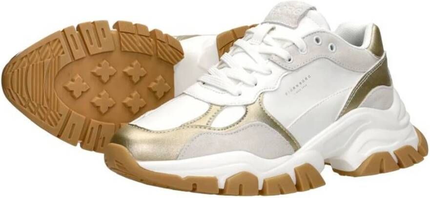 Björn Borg Witte Leren Sneaker Modern Design