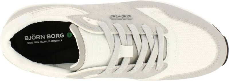 Björn Borg Zwarte Lage Sneaker R140 Grijs Heren