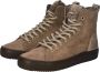 Blackstone AKNA YL55 FOSSIL HIGH SNEAKER SHEEPSKIN Vrouw FOSSIL - Thumbnail 8