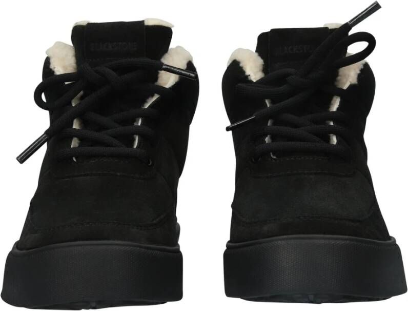 Blackstone Aput Lusa Black Sneaker (high) Black Dames