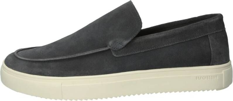 Blackstone Barron Boulevard Slip-ons Blue Heren