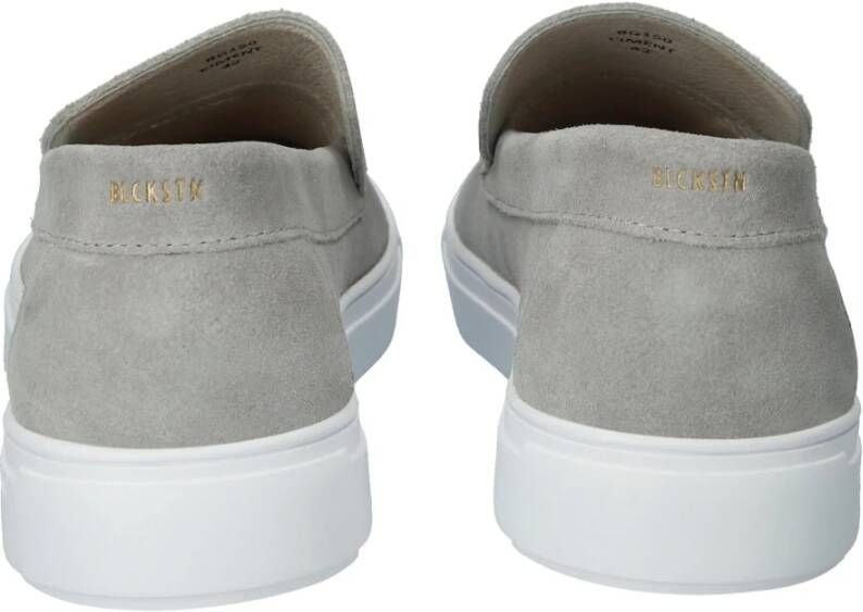 Blackstone Barron Ciment Slip-ons Gray Heren