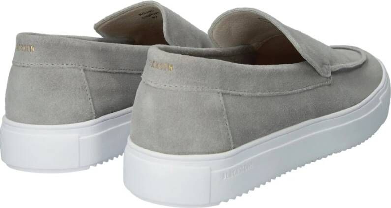 Blackstone Barron Ciment Slip-ons Gray Heren