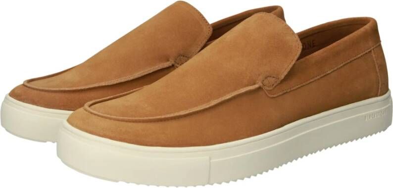 Blackstone Barron Cuoio Slip-ons Brown Heren