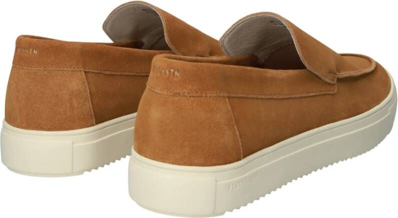 Blackstone Barron Cuoio Slip-ons Brown Heren