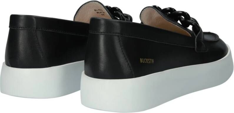 Blackstone Klassieke Zwarte Instappers Schoenen Black Dames