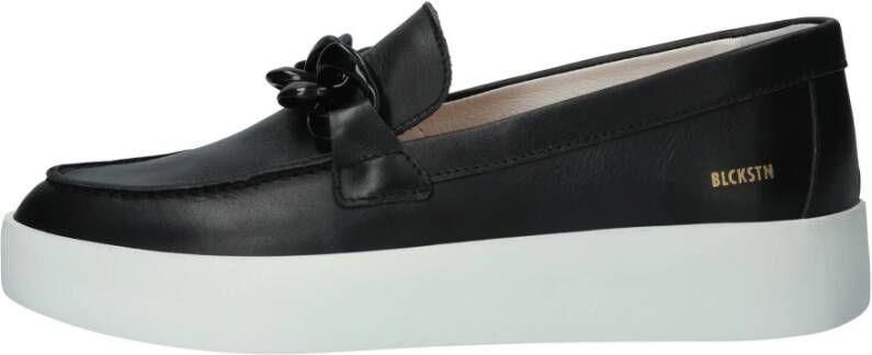 Blackstone Klassieke Zwarte Instappers Schoenen Black Dames