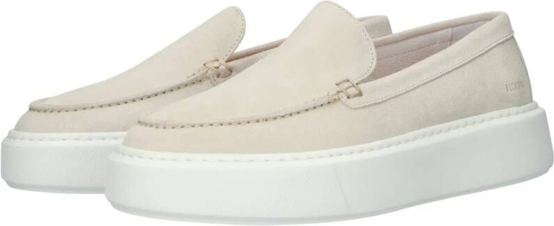 Blackstone Lamb Slip-ons Beige Dames