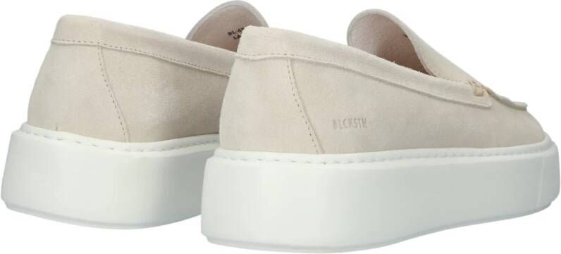 Blackstone Cameron Lamb Slip-ons Beige Dames