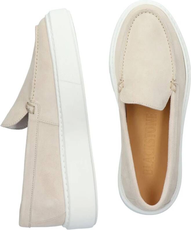 Blackstone Cameron Lamb Slip-ons Beige Dames