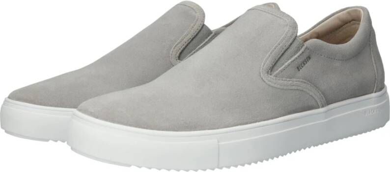 Blackstone Connor Ciment Slip-ons Gray Heren