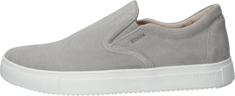 Blackstone Connor Ciment Slip-ons Gray Heren