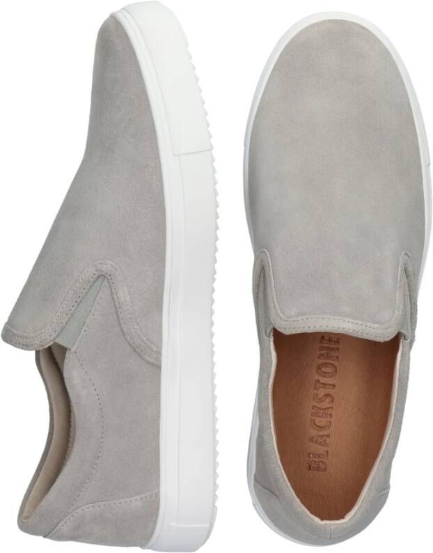 Blackstone Connor Ciment Slip-ons Gray Heren