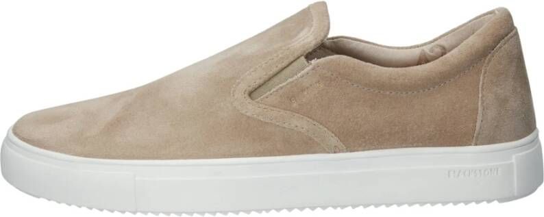 Blackstone Connor Lemon Pepper Slip-ons Beige Heren