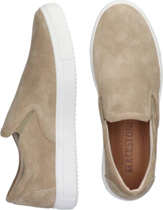 Blackstone Connor Lemon Pepper Slip-ons Beige Heren