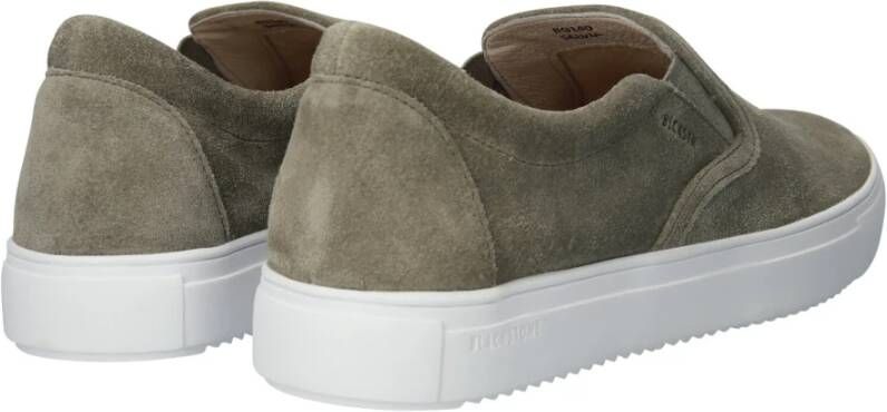 Blackstone Connor Salvia Slip-ons Green Heren