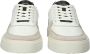 BLACKSTONE Lage Sneakers Heren Crag Ragner Maat: 43 Materiaal: Leer Kleur: Wit - Thumbnail 9