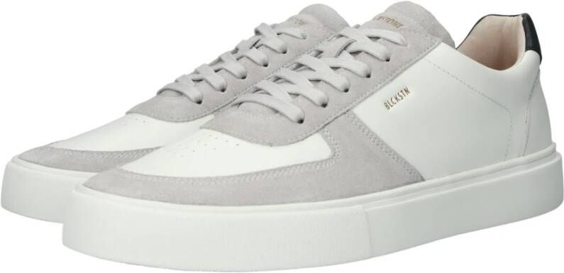 Blackstone Crag Ragner White Navy Sneaker (low) White Heren