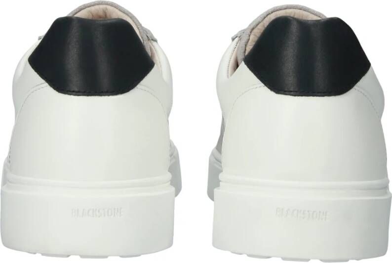 Blackstone Crag Ragner White Navy Sneaker (low) White Heren
