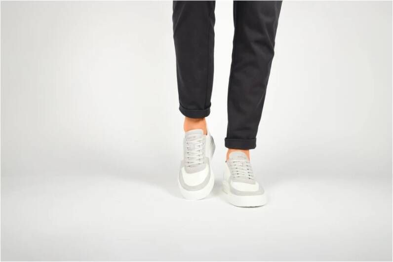 Blackstone Crag Ragner White Navy Sneaker (low) White Heren