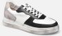 Blackstone WL27 WHITE BLACK LOW SNEAKER Vrouw White - Thumbnail 3