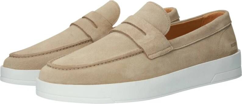 Blackstone Enzo Mouton Slip-ons Beige Heren