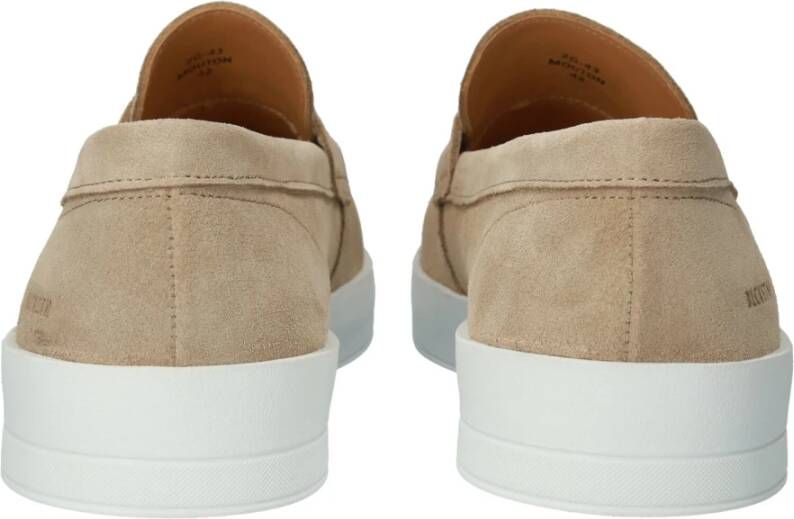 Blackstone Enzo Mouton Slip-ons Beige Heren