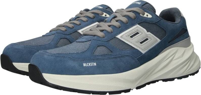 Blackstone Flint Moss Space Blue Runner Sneaker Blue Heren