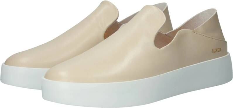 Blackstone Flora Lamb Slip-ons Beige Dames