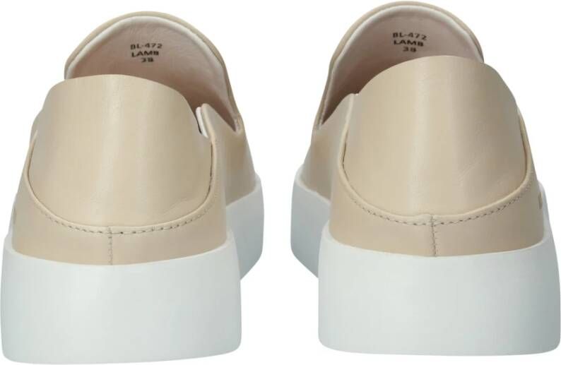 Blackstone Flora Lamb Slip-ons Beige Dames