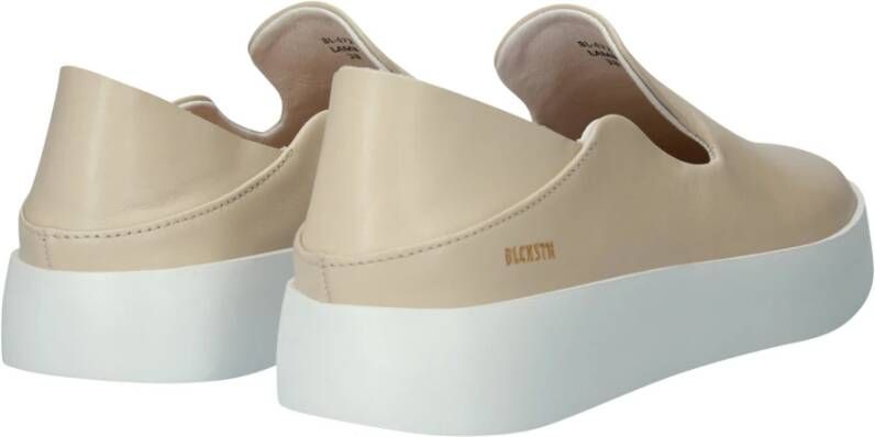 Blackstone Flora Lamb Slip-ons Beige Dames